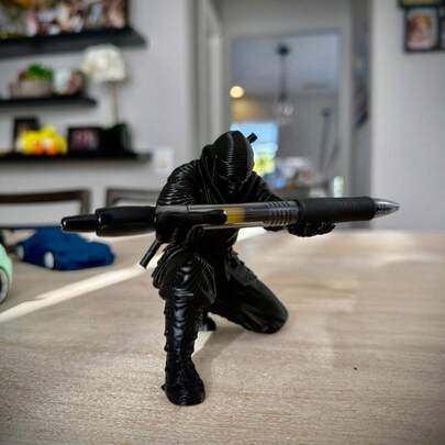 3D打印几何镂空笔筒装饰，现代简约桌面文具收纳盒，创意办公桌装饰，园艺装饰，多功能笔筒尺子收纳盒，设计师书房装饰，卡通个性化创意桌面装饰