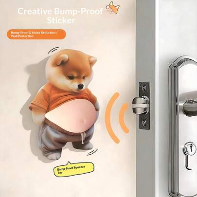 1 Cặp Hình Dán Corgi 3D Dễ Thương, Trang Trí Nhà Cửa Chống Va Chạm, Hình Dán Tường, Hình Dán Tủ Lạnh, Hình Dán Điện Thoại, Hình Dán Cửa Ga Ra, Hình Dán Cửa Xe Ô Tô, Hình Dán Giảm Căng Thẳng, Thiết Kế Hoạt Hình Đáng Yêu, Món Quà Nhỏ Tinh Tế