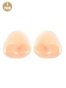 1/2 Pairs Reusable Double-Sided Adhesive Push Up Bra Pads - Sticky Bra Pads With Padding For Dresses, Bikinis - Multicolor - View 14