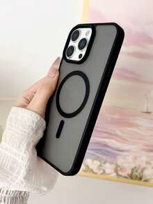 Defender MagSafe 磁吸保护壳，柔软防震黑色手机壳，防水、防摔、防刮擦 - 黑色 - 查看 6