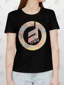 Moog Music Synthesizer Audio Logo T-Shirt - Black - View 1