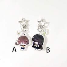 1pc Original Acrylic Clover Keychain, Cute Hand-Painted JK Style Accessory, Casual Fashion Friendship Gift, Suitable For Parties, Schools, Companies, Presents For Girlfriend - Multicolor - View 7