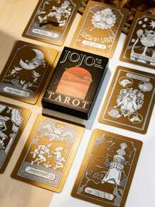 Tarot Card Set | Anime Themed Divination Cards | Collectible Party Game Cards | Role-Playing Props And Gifts For Anime Fans And Tarot Players | Wedding Season | Music Festivals | Ramadan - Multicolor - View 5