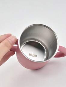Cốc thép không gỉ hai lớp 250ml có vỏ silicon, cốc hình gấu có nắp đậy, có ống hút và chống rò rỉ, có thể tái sử dụng. - Nhiều màu - Xem 10