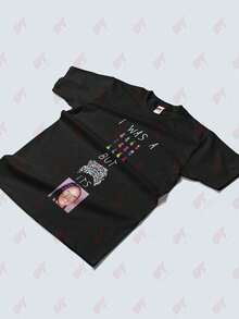 Rapper Drake Certified Lover Boy Honestly Nevermind Album T-Shirt - Black - View 3