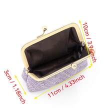 Retro Convenient Small Bag, Lipstick Bag, Cosmetic Bag, Jewelry Bag - Multicolor - View 4