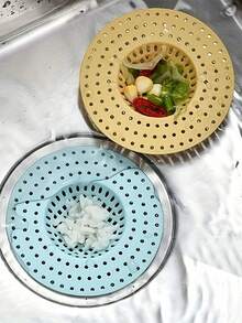 1pc Kitchen Sink Bathroom Drainage Filter, Floor Drainage Filter, Toilet Blockage And Pest Prevention Cover, Kitchen Sink Filter, Household Drainage Filter Screen, Easy To Clean , Suitable For Spring And Summer, Random Color - Multicolor - View 8