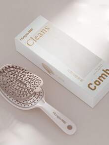 1PC Self-Cleaning Cushion Comb, Retractable Comb, Hair Removal Brush, With Built-In Cleaning, Hair Styling, Massage, Volumizing Comb, Women's Home Use, Air Cushion Massage Curling Comb - Multicolor - View 8