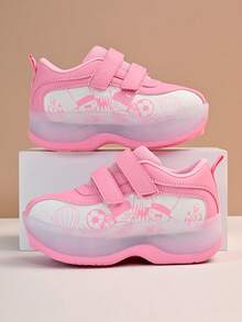 单扣可伸缩轮滑鞋，时尚运动鞋 - 淺粉色 - 查看 7