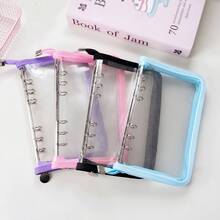 1 Pc A6 Transparent Sticker Book, Loose-Leaf Binder, Sticker Album, Sticker Pages, Stamp Collection Book, Pocket Book, 3D Stickers, Sticker Book, Photo Storage Sleeves, Book Cover, Collectible Card Box, Photo Album, Budget Planner, Diary, Notebook, Office Supplies - A6 - View 5