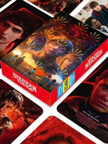 asmodee 96张/30张卡通动漫人物双面卡片收藏周边‌贺卡‌贴纸‌明信片 LOMO卡牌游戏派对装扮道具情人节礼物 - 彩色 - 查看 7