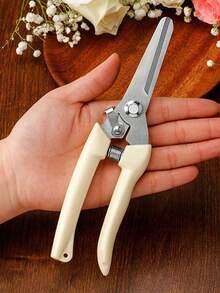 1/2件套不锈钢重型修枝剪，带软垫手柄，适用于修剪花卉、灌木、树篱、树枝等，是家庭庭院草坪园艺的理想工具。 - 多色 - 查看 7