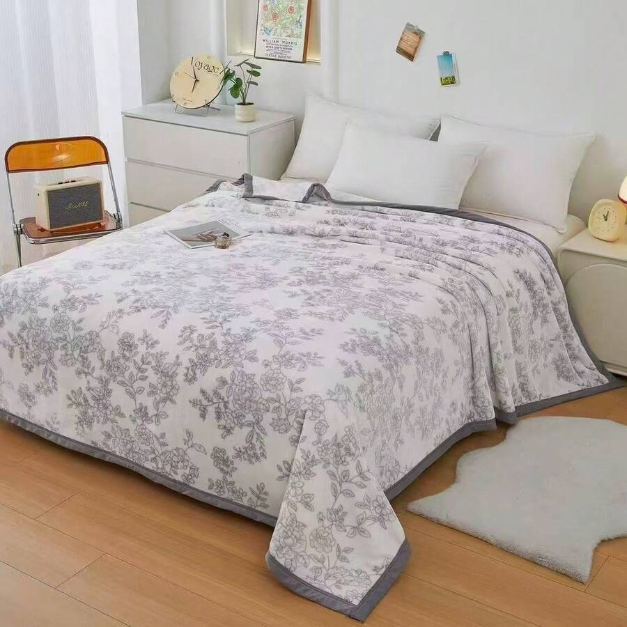 Frazada Estampada Floral | Extra Suave y Transpirable