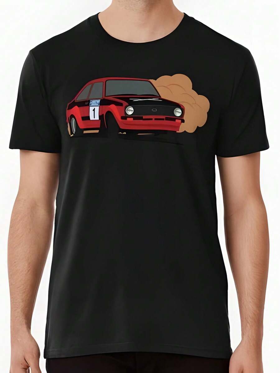 Escort M-K2 Size S To 5XL Made In The USA T-Shirt - Black - View 1