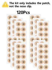 120/90/60/10pcs Set, This 3-In-1 Device Includes Magnetic Nose Strips, External Nose Strips, And Inhalation Nose Strips. Suitable For Men And Women, Great For Sports, Home, Travel And Business. A Perfect Gift For Family, Friends And Loved Ones. (Note: This Set Does Not Include A Nose Clip.) - 彩色 - 查看 9