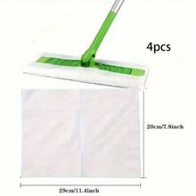 可重复使用的拖把垫,干湿两用平板拖把套,可水洗,适用于硬木地板清洁:高吸水性,干湿两用,适用于大多数平板拖把,不含拖把头,高效地板清洁工具 | 适用于多种表面 | 高吸水性材料 - A - 查看 16