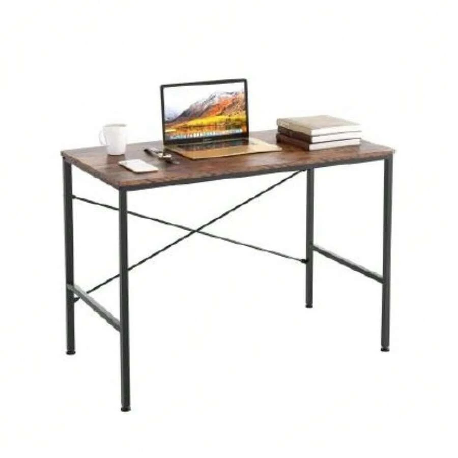New Tabby Color Computer Desk For Office Home Game Workstation Study Table - Multicolor - View 1
