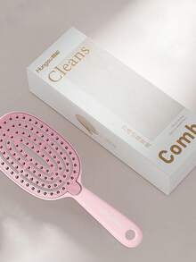 1PC Self-Cleaning Cushion Comb, Retractable Comb, Hair Removal Brush, With Built-In Cleaning, Hair Styling, Massage, Volumizing Comb, Women's Home Use, Air Cushion Massage Curling Comb - Multicolor - View 7