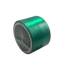 1pc Tree-Shaped Metal Grinder, Manual Grinder For Multi-Purpose Grinding, No Electricity Required - Multicolor - View 8
