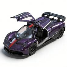 1辆2026夏季合金迷你汽车玩具 - 赛车模型 - 仿真玩具 - 生日礼物 - 完美礼物 - 复活节礼物 - 彩色 - 查看 10