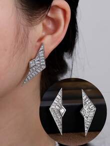 1 Pair Women's Earrings, Fashionable Personalized Elegant Versatile Earrings, Suitable For Women's Daily Wear - Earring - View 4