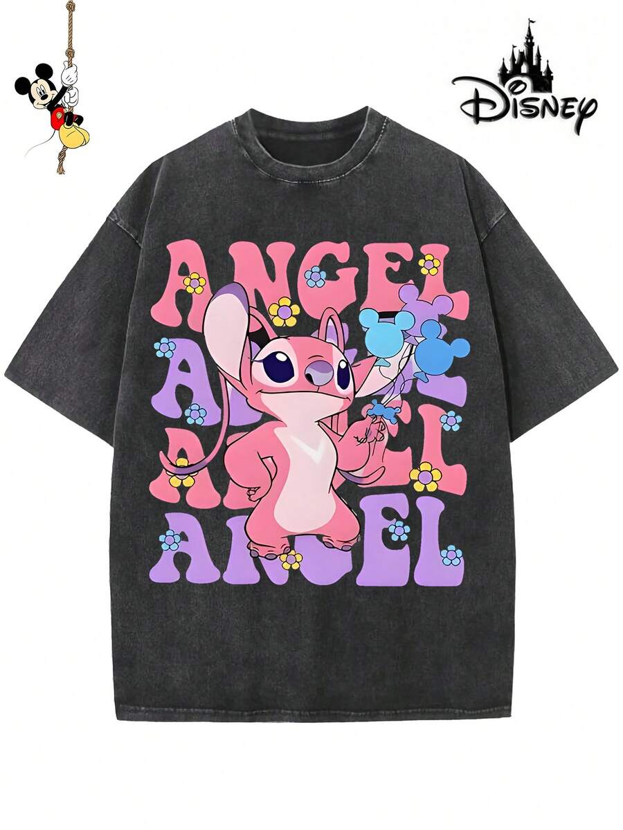 Disney-Licensed Men's Cotton T-Shirt (2026) – Perfect For Family Holidays. Featuring A Winnie The Pooh Design And A Casual Crew Neck. The Soft, Comfortable, And Easy-Care Fabric Is Suitable For All Occasions – Whether Holidays, Everyday Wear, Or Commuting – And Instantly Creates A Festive Atmosphere. - 黑色 - 查看 1
