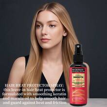 护发喷雾 热保护喷雾，角蛋白柔顺护理，五效合一，令秀发亮泽柔顺，帮助抚平毛躁，抵御热损伤和摩擦。免洗洗发水和护发素二合一产品。 - 1瓶護髮噴霧 - 查看 6