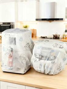 1个风扇防尘罩，节省空间的可堆叠设计，适用于桌面、落地、吊扇 - 防尘易清洁，标准尺寸通用 - 家用/办公用，家居收纳，紧凑型储物，非常适合卧室、厨房、客厅、露台和户外场所 - 多色 - 查看 2