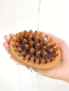 1/2pcs Wooden Massage Brush/Mat, A Body Fat Massage And Therapy Tool For Relieving Fatigue And Soreness, Reducing Fat, Promoting Lymph And Blood Circulation, And Dry Brushing To Remove Dead Skin. It Is The Best Holiday Gift For Friends And Mothers - View 6
