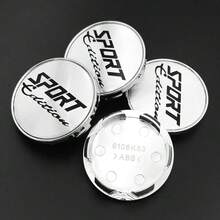 4pcs/Lot 53mm O.D 48mm I.D SPORT Edition Car Wheel Center Caps Rim Hub Cap Dust-Proof Cover - A - View 7