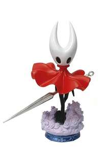 1件《空洞骑士》“大黄蜂与骑士”可动人偶套装，高保真PVC雕像，带场景底座，桌面摆件，游戏迷生日礼物，精细涂装，可动关节 - 彩色 - 查看 3