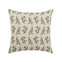 1 pièce de taie d'oreiller en tissu brodé style fleur de marguerite, housse de coussin décorative pour canapé, taie d'oreiller style campagne - Multicolore - Voir 8