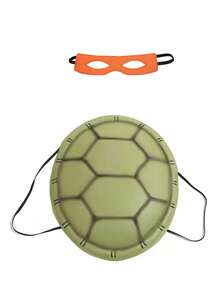 2pcs/Set Cute Cartoon Turtle Shell Costume, Halloween Performance Outfit - Multicolor - View 9