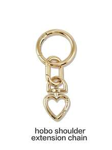 Hobo 肩带延长链，土星手提包腋下肩带转换斜挎链配件，钱包链，带弹簧扣的肩包肩带延长链，适合女性购物、聚会、旅行（银色/金色） - 彩色 - 查看 8