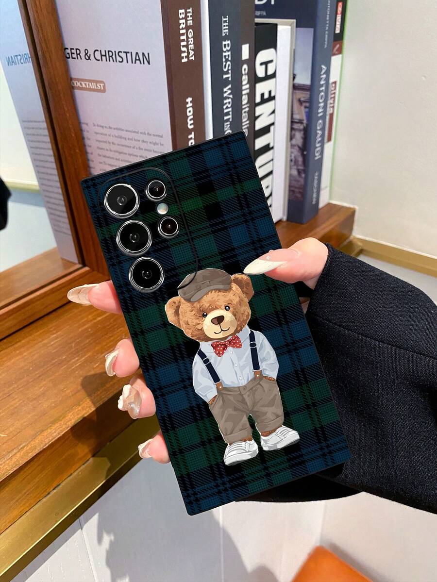 1 chiếc ốp lưng điện thoại bằng silicon mềm TPU màu đen họa tiết gấu trúc, chống rơi vỡ, bảo vệ toàn diện, tương thích với Apple 17/16e/15/14/13/12/11/7/8/XR/XS/Plus/Pro/Pro Max/Mini/Air, Galaxy A51 4G/A52/A52s 5G, Galaxy S23 Ultra, Galaxy A13 4G/A12, Galaxy S22 Ultra, A98, Galaxy A56/A04E/A05S/A34, Galaxy S25 Ultra 5G, Note 13, Galaxy A14/A32 4G Series, phiên bản quốc tế, không phải phiên bản nội địa. - Nhiều màu - Xem 1