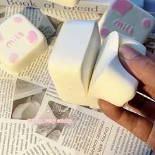 Sản phẩm mới năm 2026: 1 món đồ chơi bóp mềm hình bánh mì sữa, cảm giác kem siêu dễ chịu! Đồ chơi bóp mềm hình bánh mì sữa, đồ chơi giảm căng thẳng với độ đàn hồi chậm, món quà lý tưởng cho sinh nhật, lễ Phục sinh, ngày lễ. - Nhiều màu - Xem 6