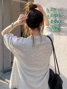 Women T-Shirts - Light Gray - View 3