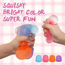 成人减压挤压玩具，迷你慢回弹冰块，桌面焦虑缓解器，便携式压力球，办公室放松礼品 - 多色 - 查看 7