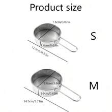 1 pieza Tamiz de acero inoxidable - Ideal para espolvorear matcha/cacao/azúcar sobre pasteles y postres (Esencial para hornear en casa) - Ver 12