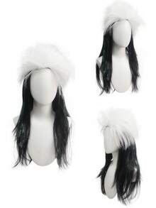 Tóc giả cá tính, nổi loạn màu vàng cam: Giải phóng năng lượng mạnh mẽ, nổi loạn của Punk và Metal với kiểu tóc giả tương phản cao này, nổi bật với phần đỉnh đầu màu vàng nhọn và các sợi tóc hai bên màu cam rực lửa, lý tưởng để hóa thân thành những biểu tượng chống đối chính quyền, dân chơi đường phố và những người nổi loạn thời trang khác biệt tại các lễ hội âm nhạc và các buổi biểu diễn ngầm. - Nhiều màu - Xem 8