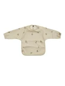 1pc Baby Kids Long Sleeve Bib With Food Catcher Soft PU Fabric Cartoon Pattern Print Smock For Toddlers 6-24 Months Infant Mealtime Essentials - Multicolor - View 16