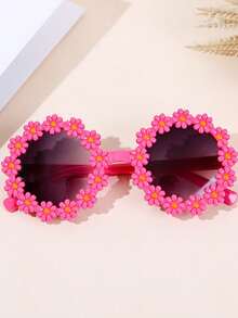 1/2/4pcs- Easter Costume Props, Bunny Ears And Glasses Set, Easter Basket Stuffing - Easter, Birthday Gifts - Unique Bunny Stuffed Gift Ideas, Bunny Ears Headband And Daisy Glasses Set - Multicolor - View 12