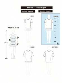 Camiseta Casual Ligera de Manga Corta para Hombre Shwiy, Estilo Vacacional de Verano, con Estampado de Frutas Cítricas, Diseño Minimalista de Los Ángeles, Ajustada, para Uso Diario en Primavera y Verano - Blanco - Ver 9