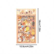 24pcs/Set Romantic Love Letter Theme Stickers, Precut Transparent PET Material Artistic Romantic Stickers, Suitable For Journals, Diaries, Scrapbooks, DIY Crafts, Love Quotes, Artistic Life Stickers (6pcs/Pack, 4 Packs/Set) - Scrapbook Stickers - View 7