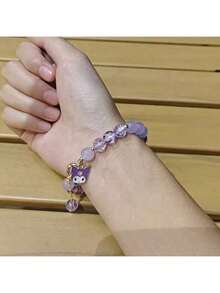 SANRIO 1 Bộ Vòng Tay Pha Lê Thủy Tinh Độc Đáo, Vòng Tay Hoạt Hình Dễ Thương, Phụ Kiện Sinh Nhật và Ngày Lễ - Nhiều màu - Xem 2