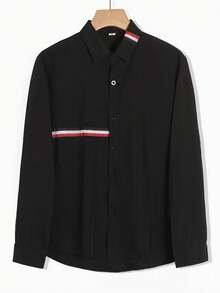 Men Shirts - Black - View 6