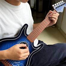 Toy Guitar, Musical Instrument, Birthday Party Gift, Guitar, Holiday Gift, Suitable For Beginners - Multicolor - View 9