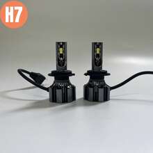 1对120W 20000LM LED大灯套件，H1 H4 H7 9005 HB3 9006 HB4远近光灯泡，涡轮雾灯 - 一對 - 查看 15