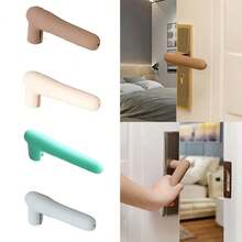 Bộ 1 bọc tay nắm cửa bằng silicon mềm – Màu be, hồng và xanh ngọc, chống trượt và chống va chạm, không cần dụng cụ, phù hợp với hầu hết các loại tay nắm cửa tiêu chuẩn – Dễ dàng vệ sinh, vật dụng thiết yếu cho gia đình - Nhiều màu - Xem 13