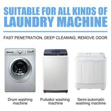 Washing Machine Cleaner Tablets - Washing Machine Drum Cleaner For Front Load & Top Load Washers, Deep Cleaning, Removes Odor & Grime, Compatible With All Washing Machines - Solid State - View 3